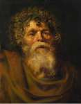 Rubens Pieter Paul Head of an Old Man. Study for The Crown of Thorns Ecce Homo  - Hermitage